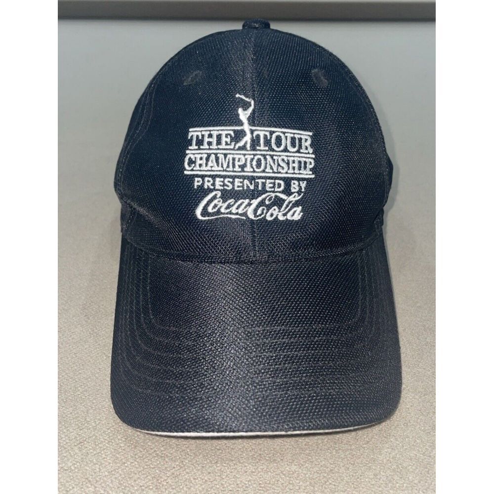 The Tour Championship PGA Golf Hat Cap Black Strap‎ Back